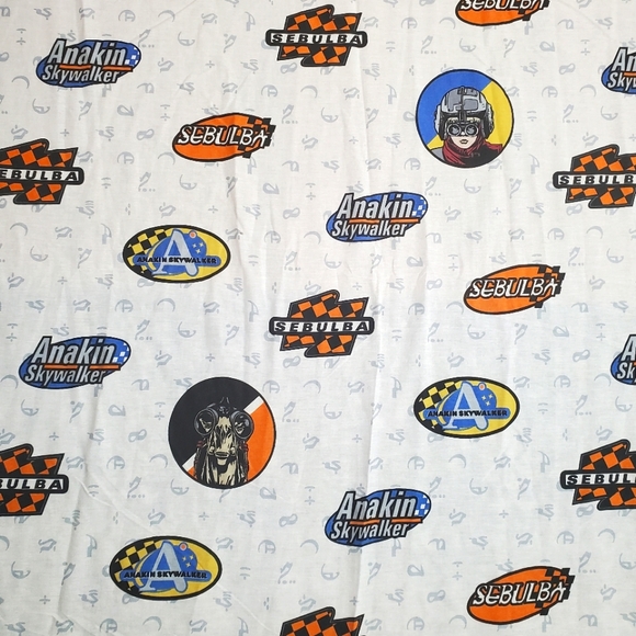 Vintage Star Wars Flat Sheets - Anakin Skywalker - Set of 2 Sheets - Picture 3 of 12